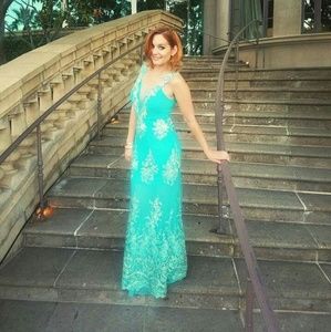 Beautiful blue dress